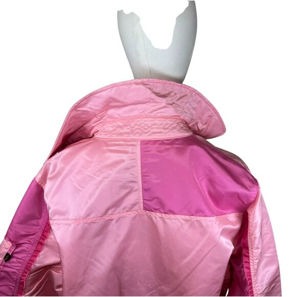Alpha Industries Pink Patchwork MA-1 Bomber Jacket – Women’s Size M – NWT $280 - Picture 8 of 13